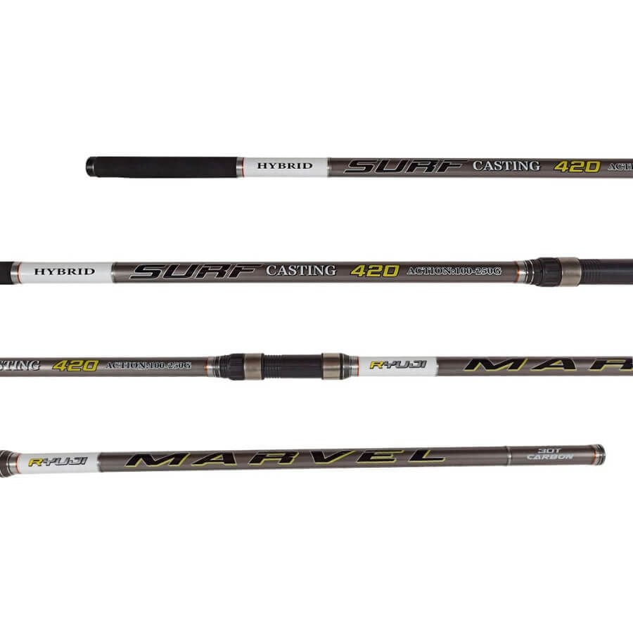 Ryuji Marvel Fuji 420 cm 100-250 gr Hybrid Surf Olta Kamışı