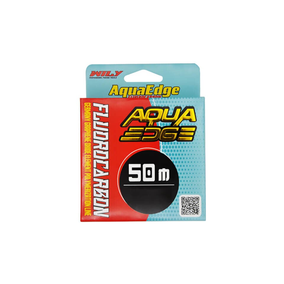 Wily Aqua Edge %100 Fluoro Carbon 50 Mt Lider Misina