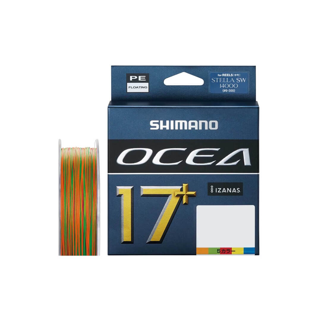 Shimano Ocea 17+ Braid 300 Mt Multi Color İp Misina