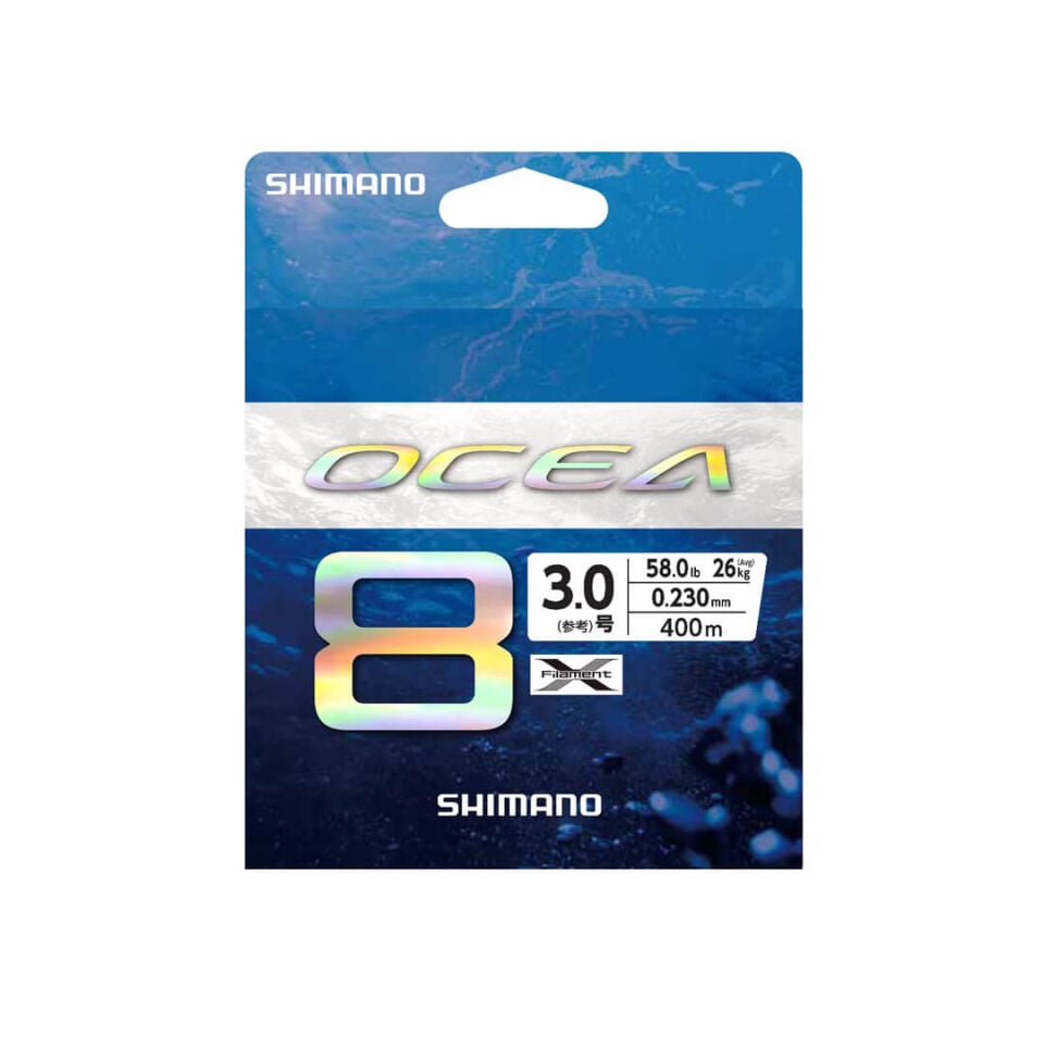 Shimano Ocea 8 Braid 400 Mt Multi Color İp Misina