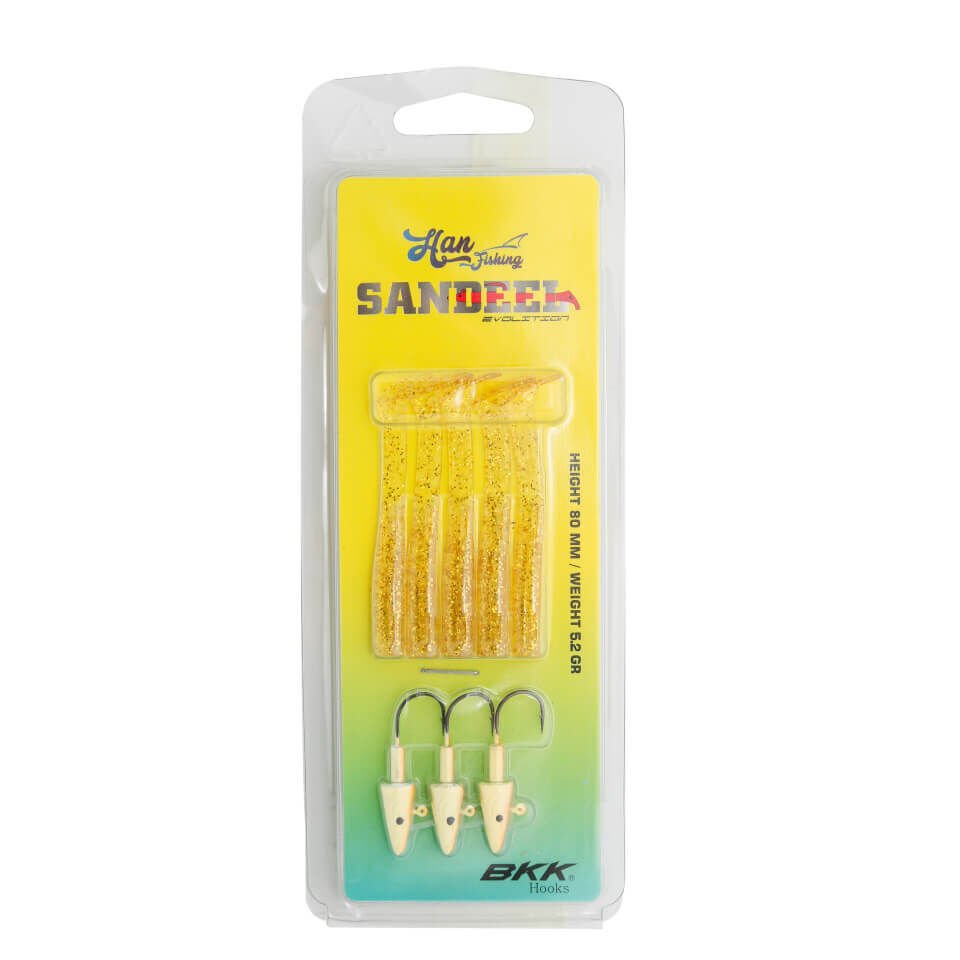 Hanfish Sandeel 8 Cm 5.2 Gr Silikon Yem SL-810 Sandfish