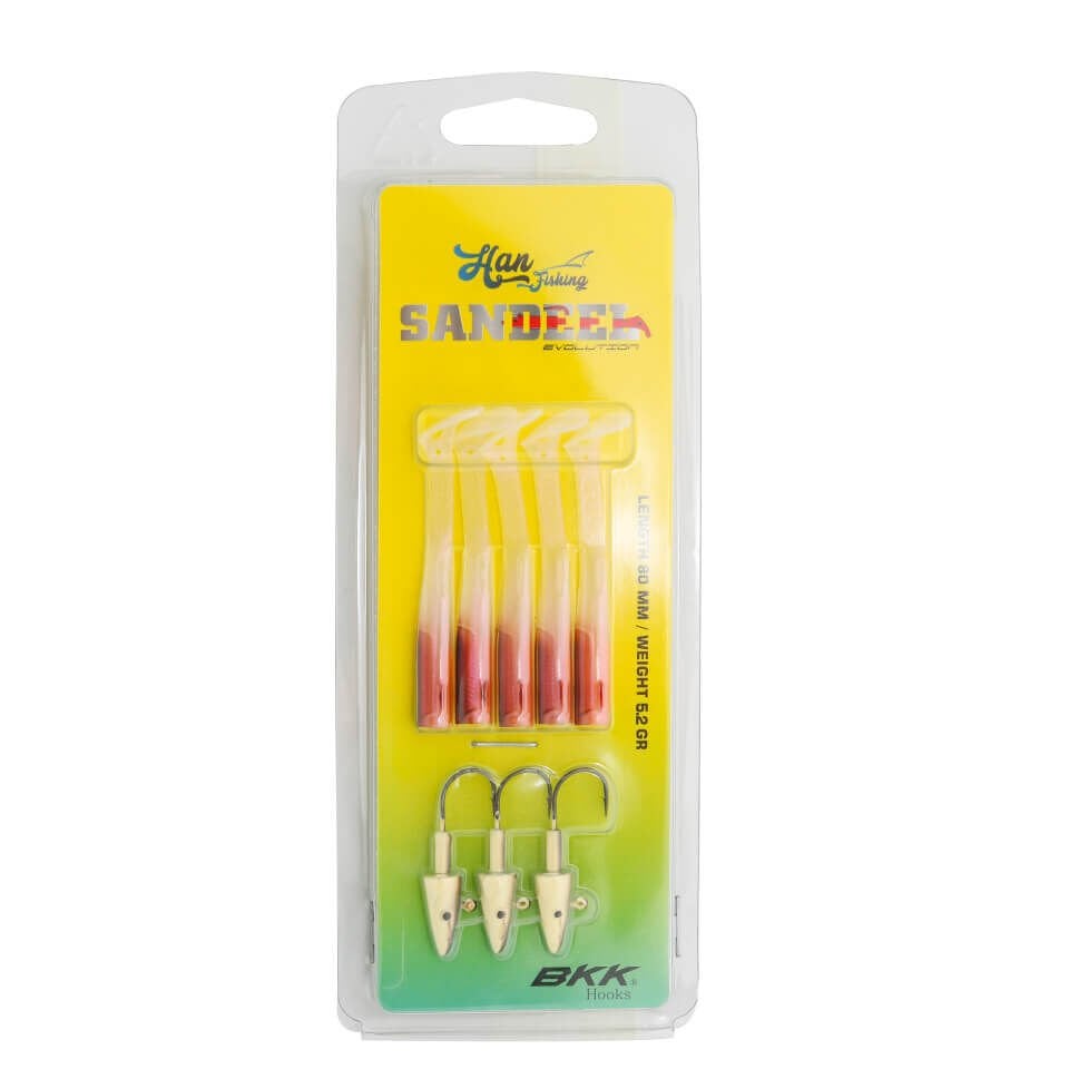 Hanfish Sandeel 8 Cm 5.2 Gr Silikon Yem SL-812 Chinu Bait