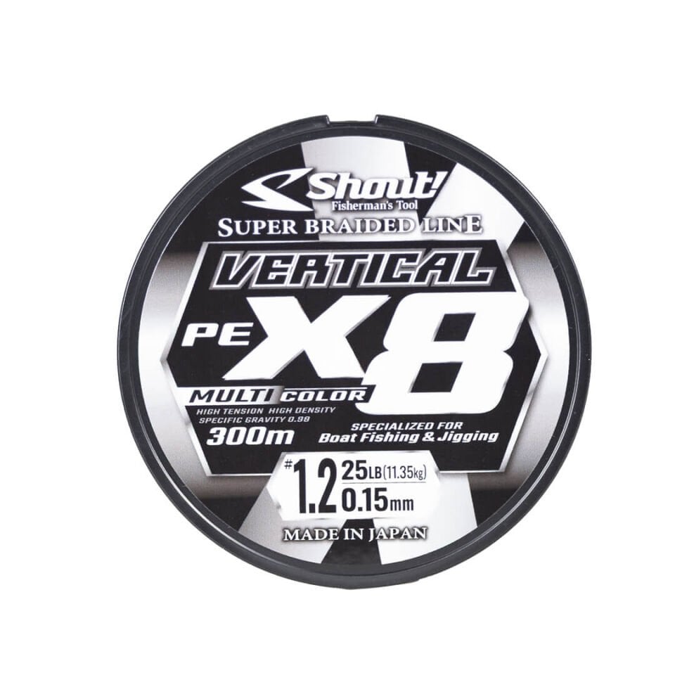 Shout Vertical 300 Mt 8x Multi Color İp Misina