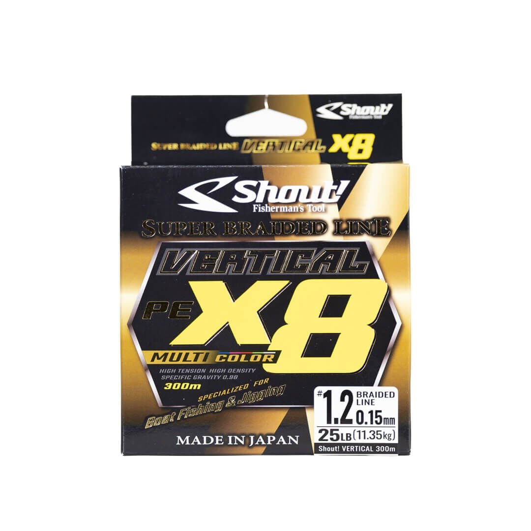 Shout Vertical 300 Mt 8x Multi Color İp Misina