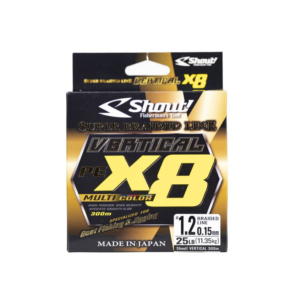 m@miina Shout Vertical 300 Mt 8x Multi Color İp Misina - Hızlı Kargo