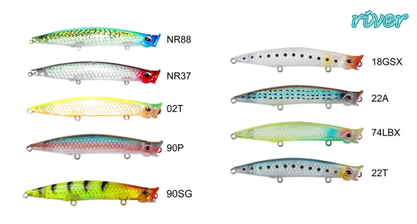 River Pop'n Catch 3D 90 9cm 8Gr Popper NR88