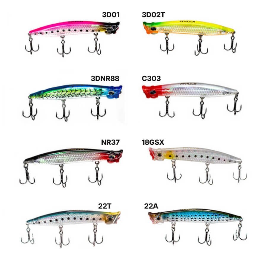 Ryuji Pop Eye 9 cm 7.5 gr Su Üstü Popper Maket Yem 3DNR88