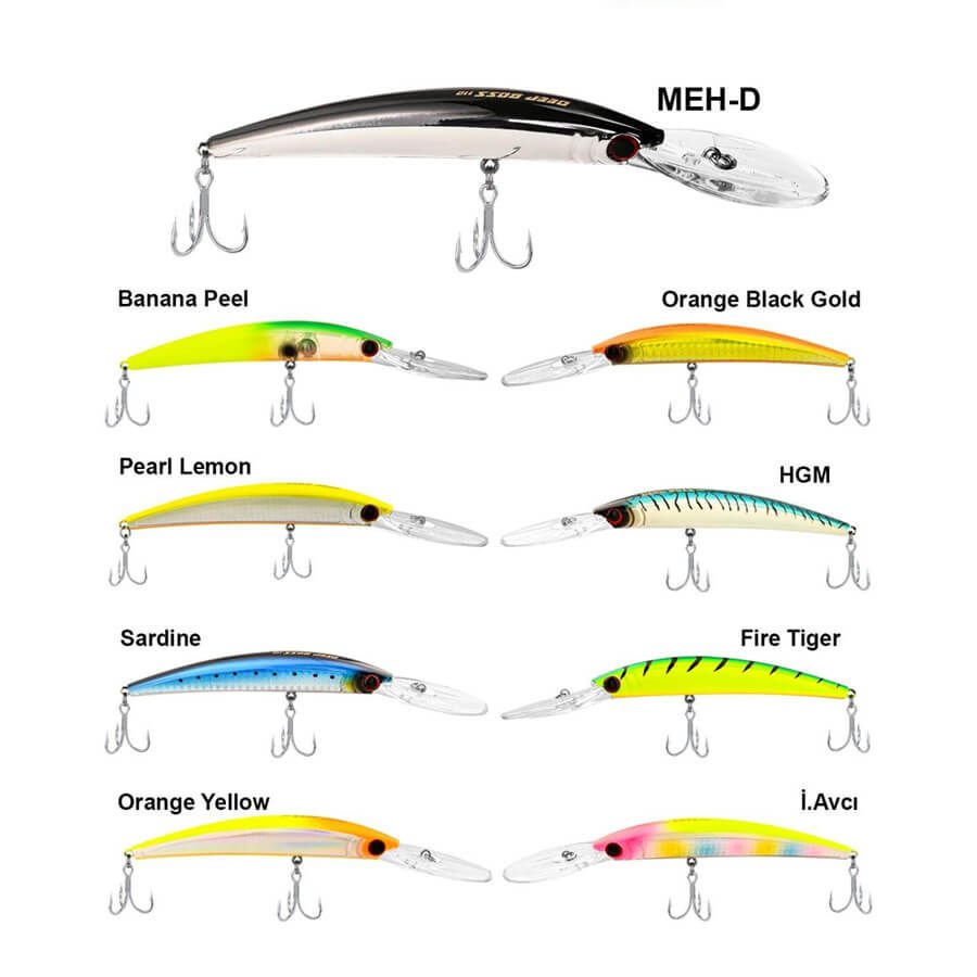 Fujin DeepBoss 11 Cm 16 Gr Maket Yem