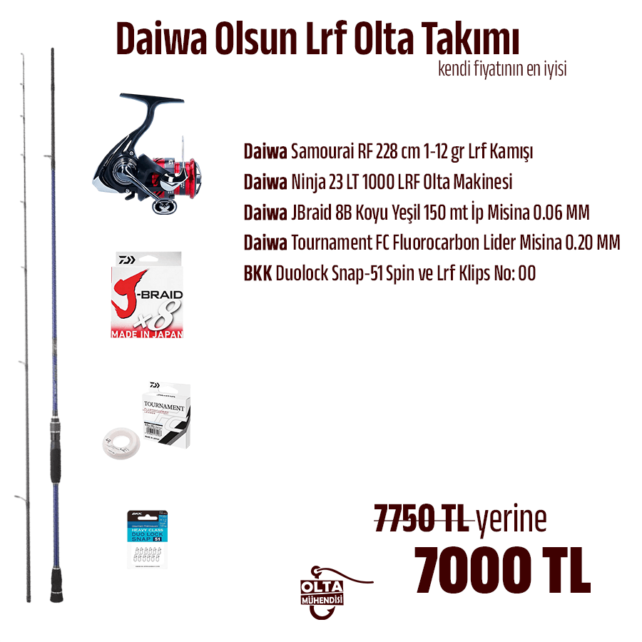 Daiwa Olsun Lrf Olta Takımı