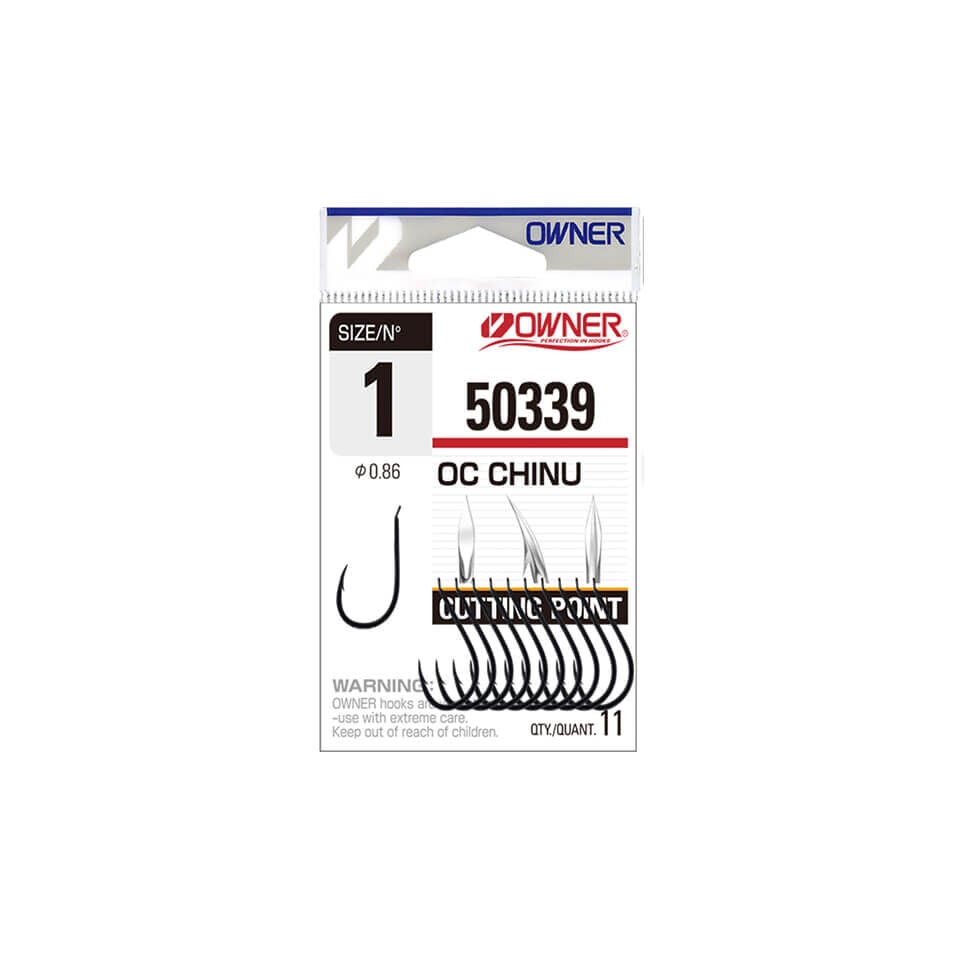 Owner 50339 Cut Chinu Black Olta İğnesi