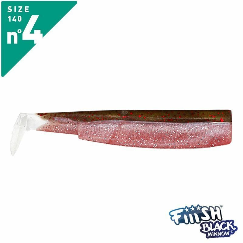 Fiiish Black Minnow BM140/4 BM203 3 Adet Govde - Rose Pink