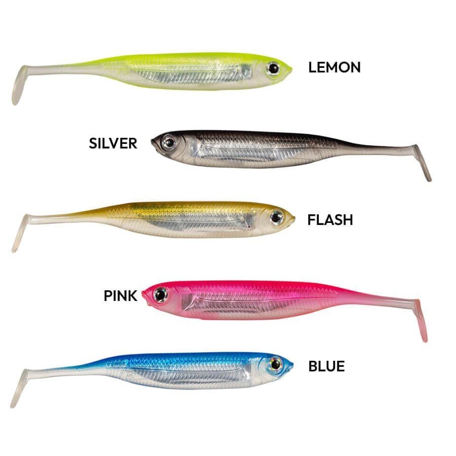 Ryuji Real Fish 10 cm 4 Adet Silikon Yem