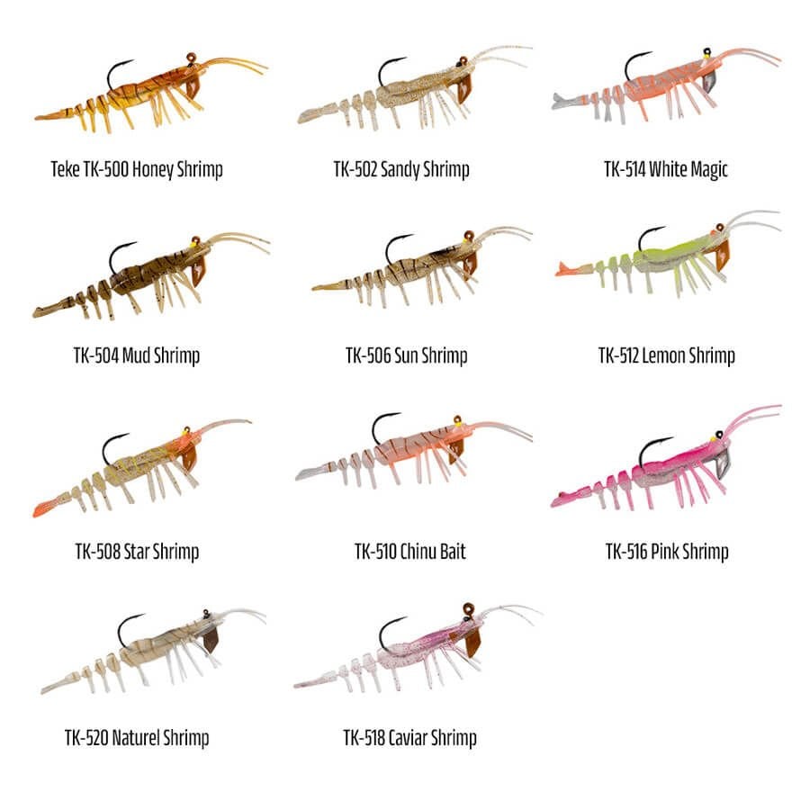Hanfish Teke Shrimp 7.5 cm 7 gr Silikon Karides