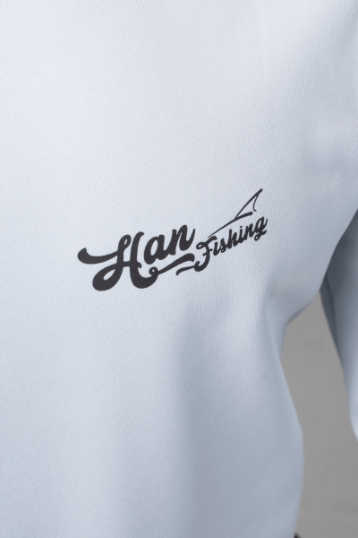 Han Fish Classic Sweat T-Shirt (Light Grey)