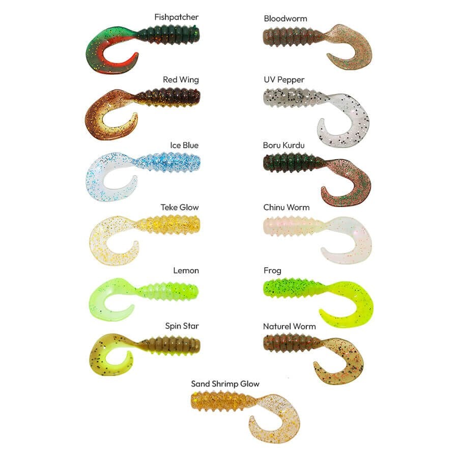 Hanfish Gurt 6 Cm Silikon Yem