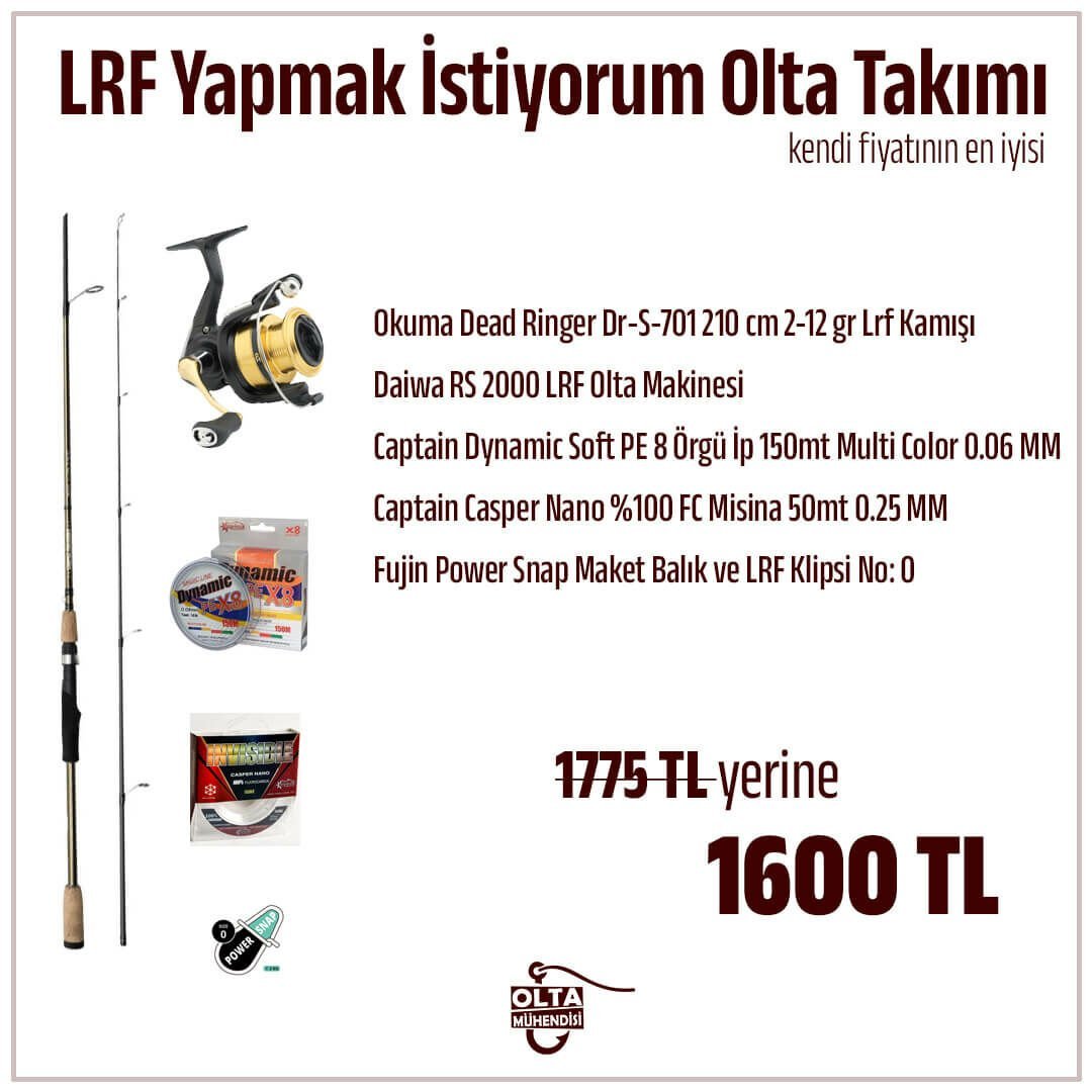 LRF Başlamak İstiyorum Olta Takımı