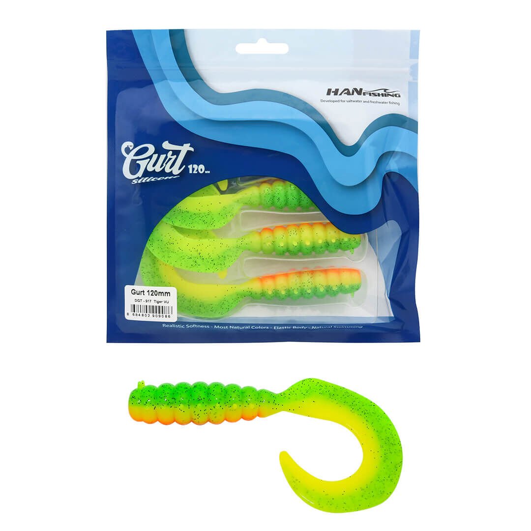 Hanfish Gurt 12 Cm Silikon Yem Tiger UV
