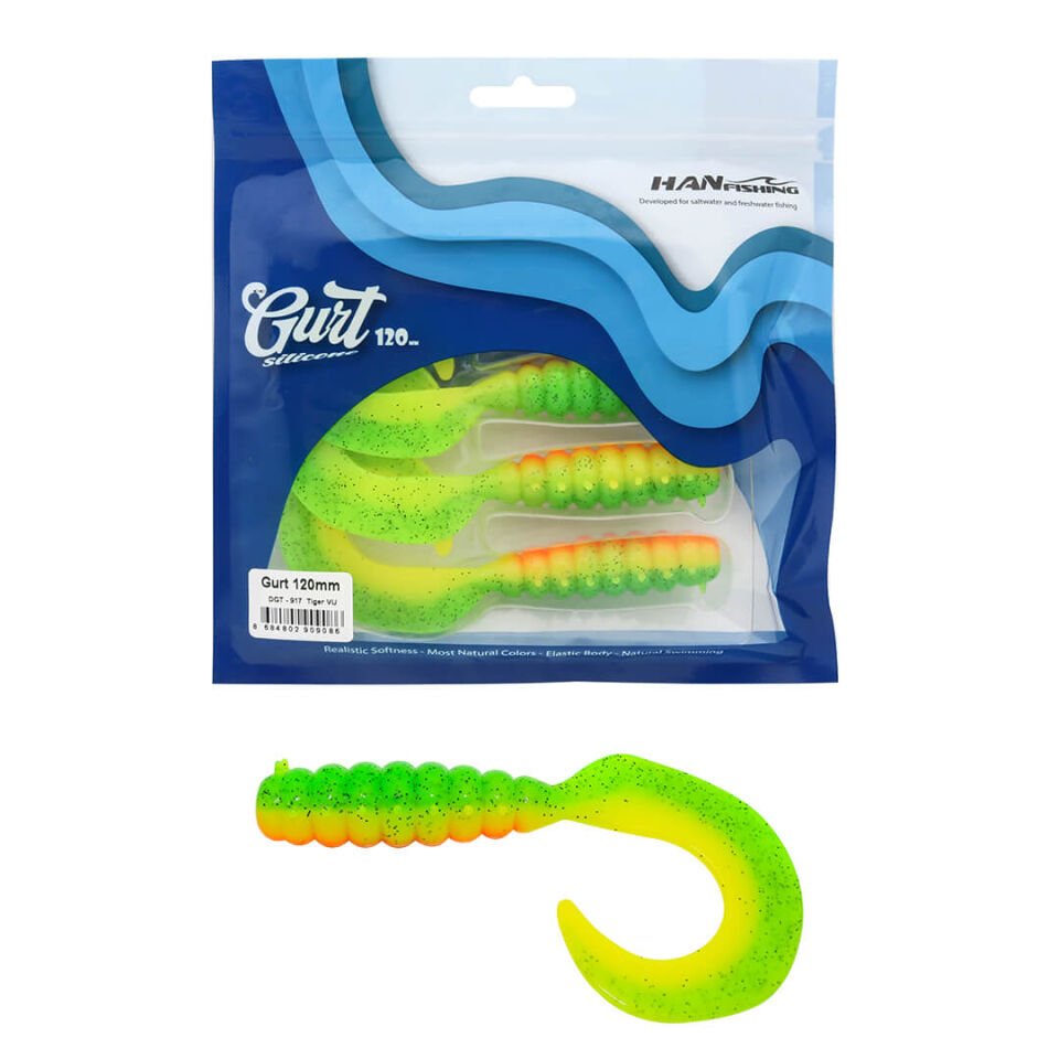 Hanfish Gurt 12 Cm Silikon Yem Tiger UV