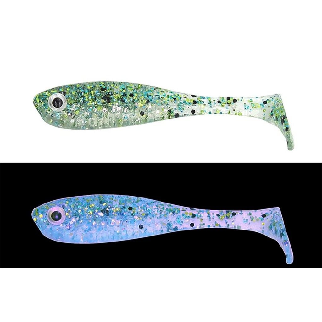 MEF Gümüş 7 cm 5 Adet Silikon Yem UV Ay