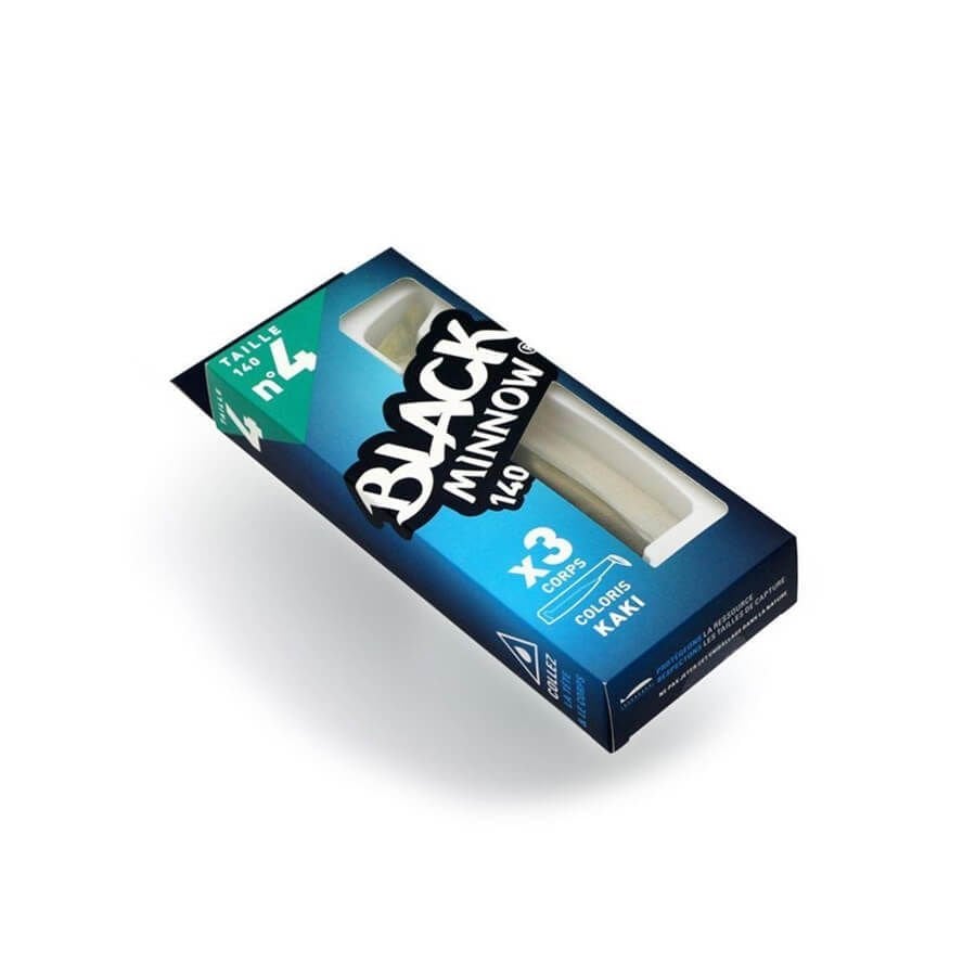 Fiiish Black Minnow BM140/4 BM033 3 Adet Govde - Kaki