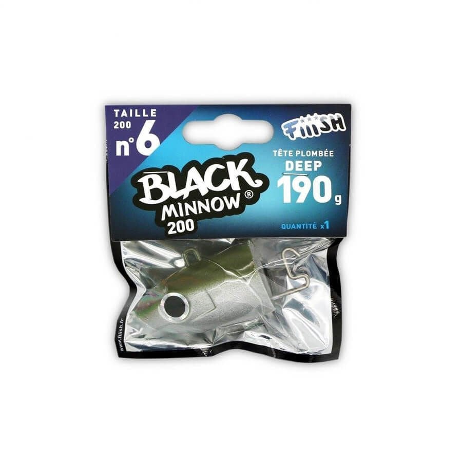 Fiiish Black Minnow BM200/6 BM211 Deep 190 Gr Jig Head - Kaki