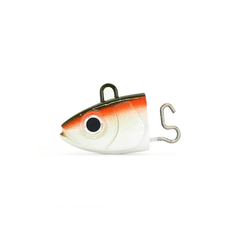 Fiiish Black Minnow BM200/6 BM1349 Med Deep 150gr Jig Head - Uv Glow Candygreen