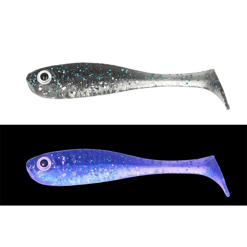 MEF Gümüş 7 cm 5 Adet Silikon Yem UV Natural