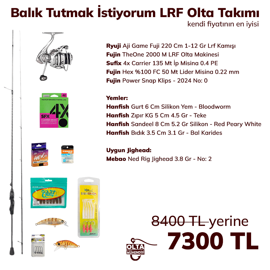 Balık Tutmak İstiyorum LRF Olta Takımı