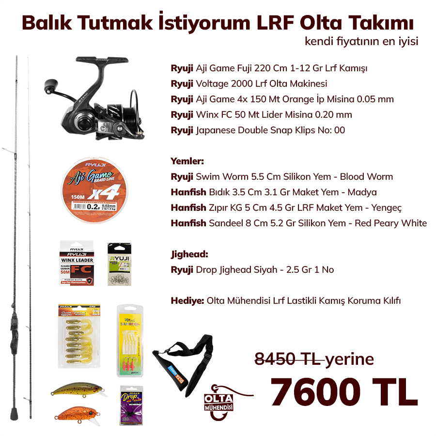 Balık Tutmak İstiyorum LRF Olta Takımı