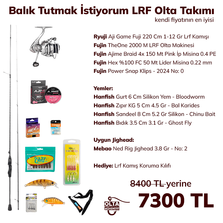Balık Tutmak İstiyorum LRF Olta Takımı