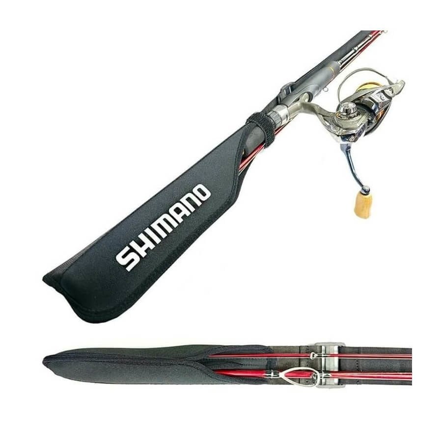 Shimano Baskılı Neopren Kamış Koruma Kılıfı