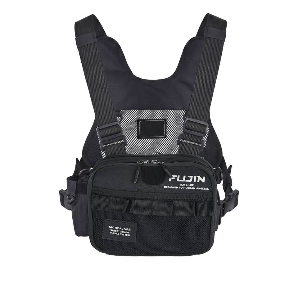 Fujin Tactical Vest Black Balıkçı Çantası