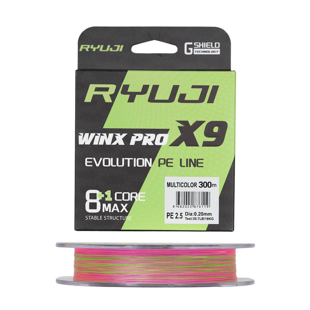 Ryuji Winx Pro x9 300 Mt Multi Color İp Misina - Hızlı Kargo