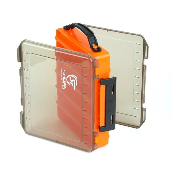 Shufa 14.5 Cm Çift Taraflı Maket Yem Kutusu - Turuncu