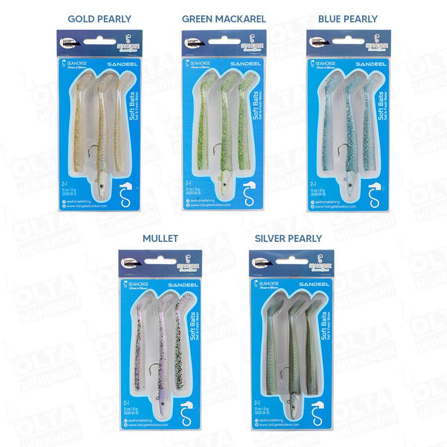 Sea Horse Sandeel 10 Cm 11 Gr Silikon Yem