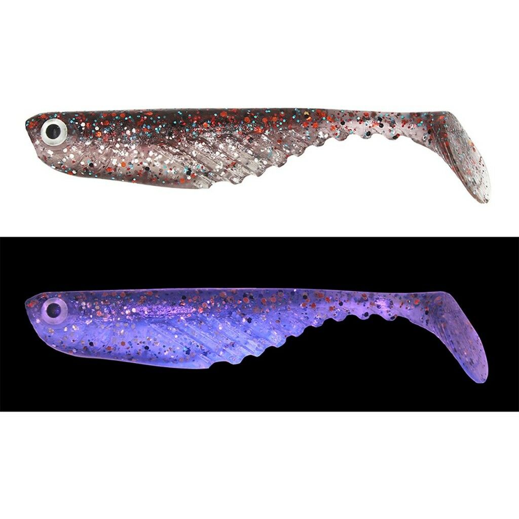 MEF Teke 7 cm 5 Adet Silikon Yem UV Kırmızı