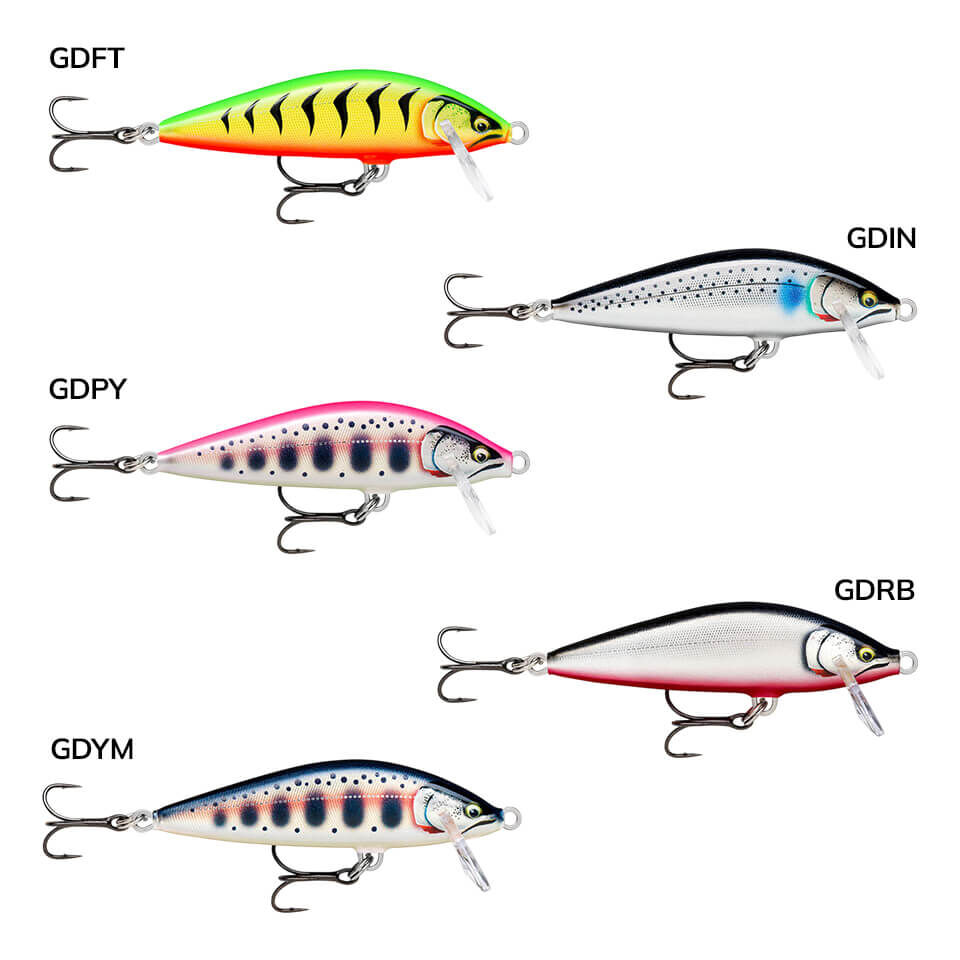 Rapala COUNTDOWN ELITE 5個セット Rapala Countdown Elite 5.5 Cm 5 Gr Maket Yem - Hızlı Kargo