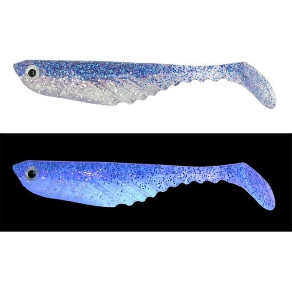 MEF Teke 7 cm 5 Adet Silikon Yem UV Yıldız