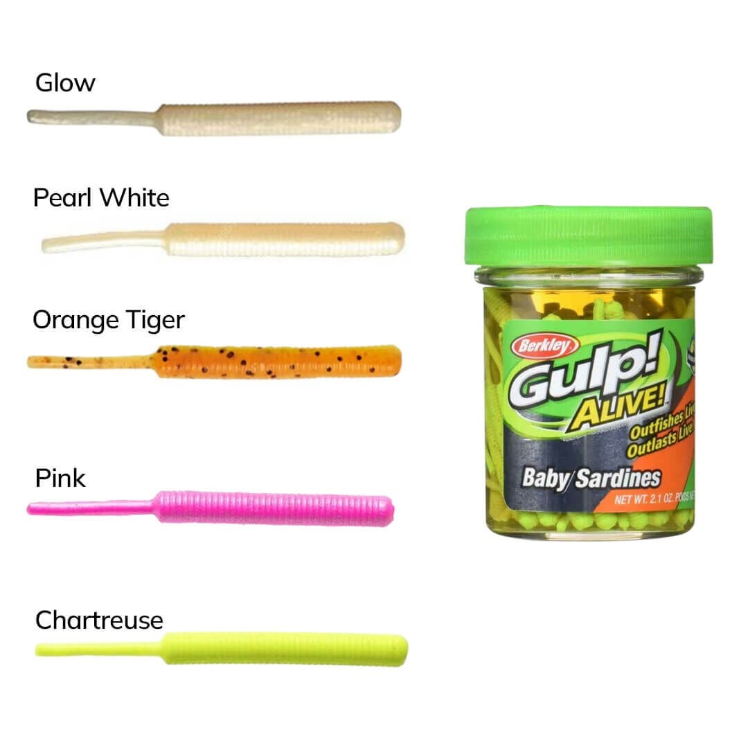 Berkley Gulp Alive Baby Sardine LRF Silikon Yem