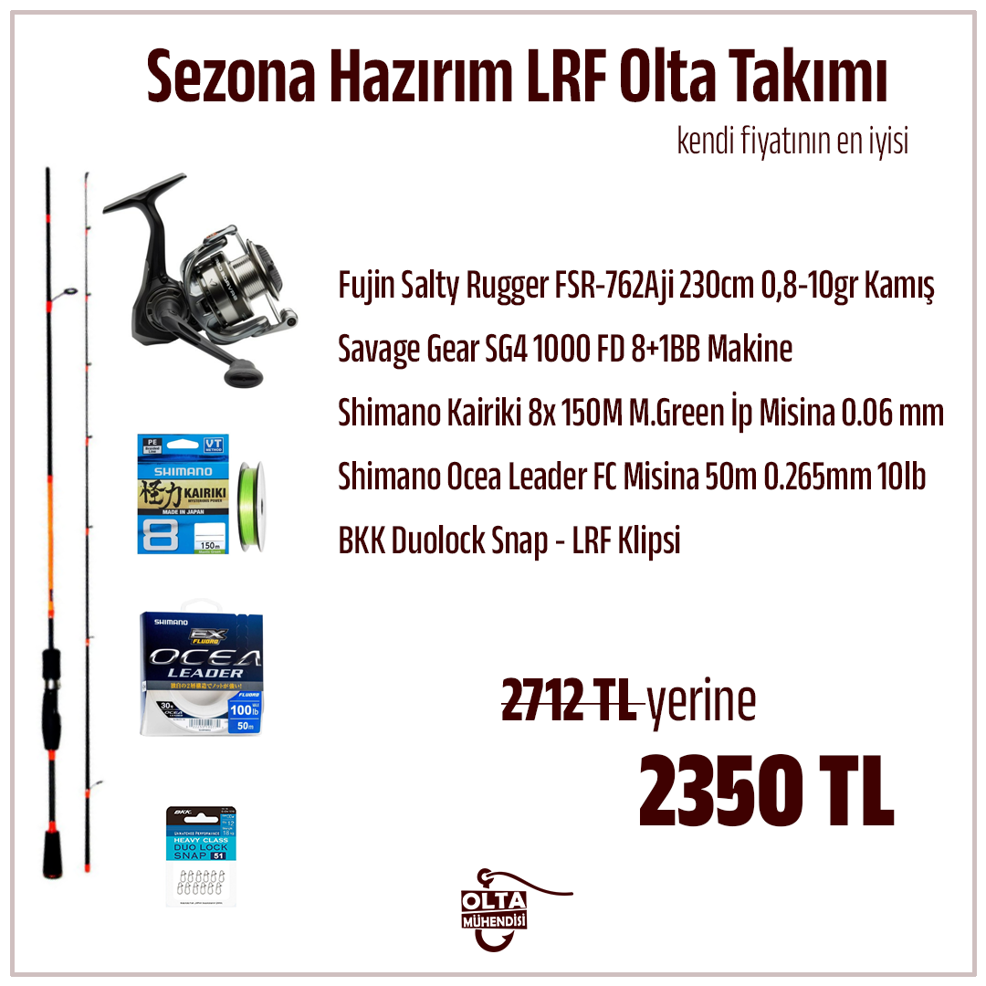 Sezona Hazırım LRF Olta Takımı