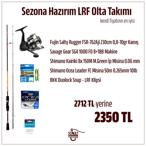 Sezona Hazırım LRF Olta Takımı