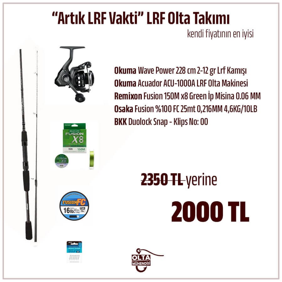 Artık LRF Vakti LRF Olta Takımı