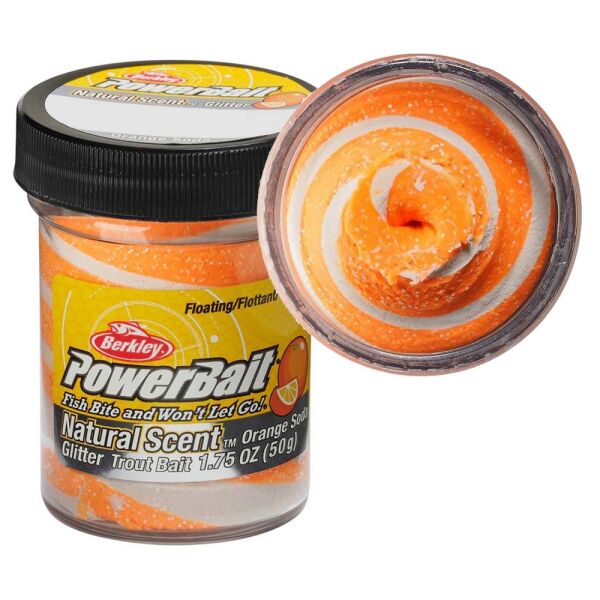 Berkley Powerbait Trout Bait Fruits Sahte Yem ORANGE SODA