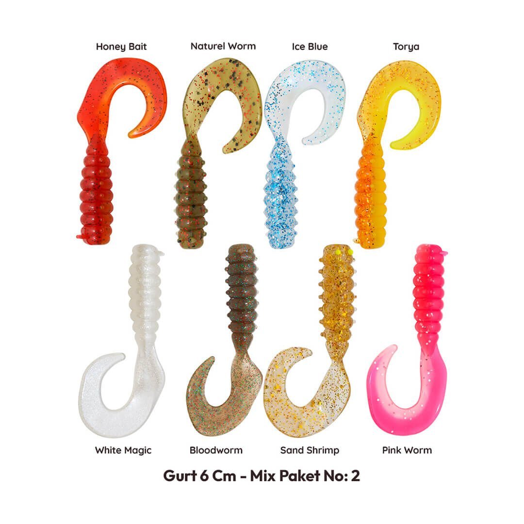 Hanfish Gurt 6 Cm Silikon Yem Mix 2