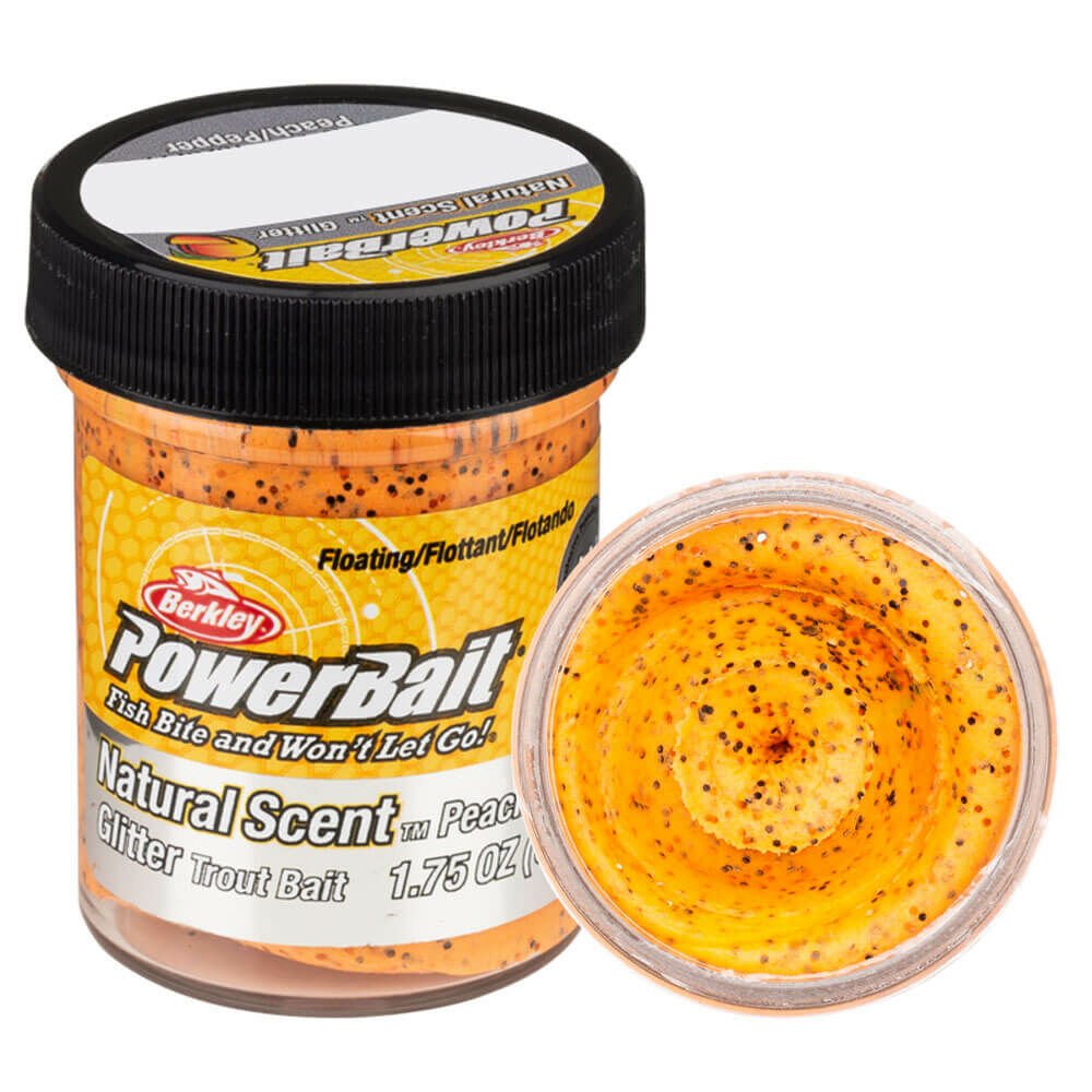 Berkley Powerbait Trout Bait Fruits Sahte Yem PEACH PEPPER