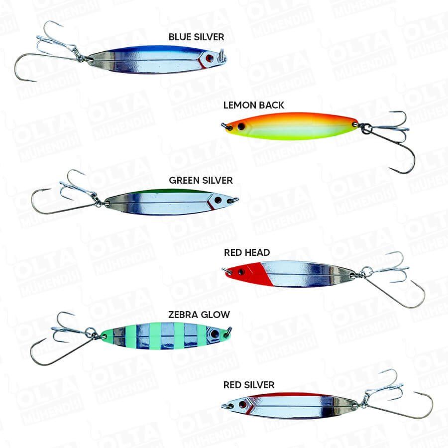 NaniwaOsakaShi Magne 7.8 Cm 22 Gr Kaşık Yem Red Head - Hızlı Kargo