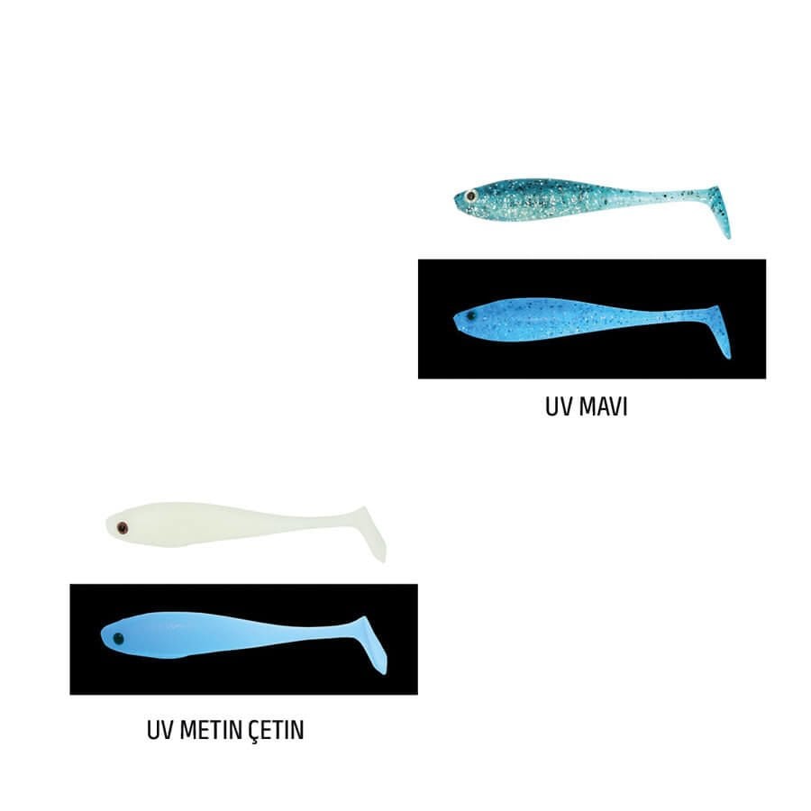 Mef Paytak 9 cm 5 Adet Silikon Yem
