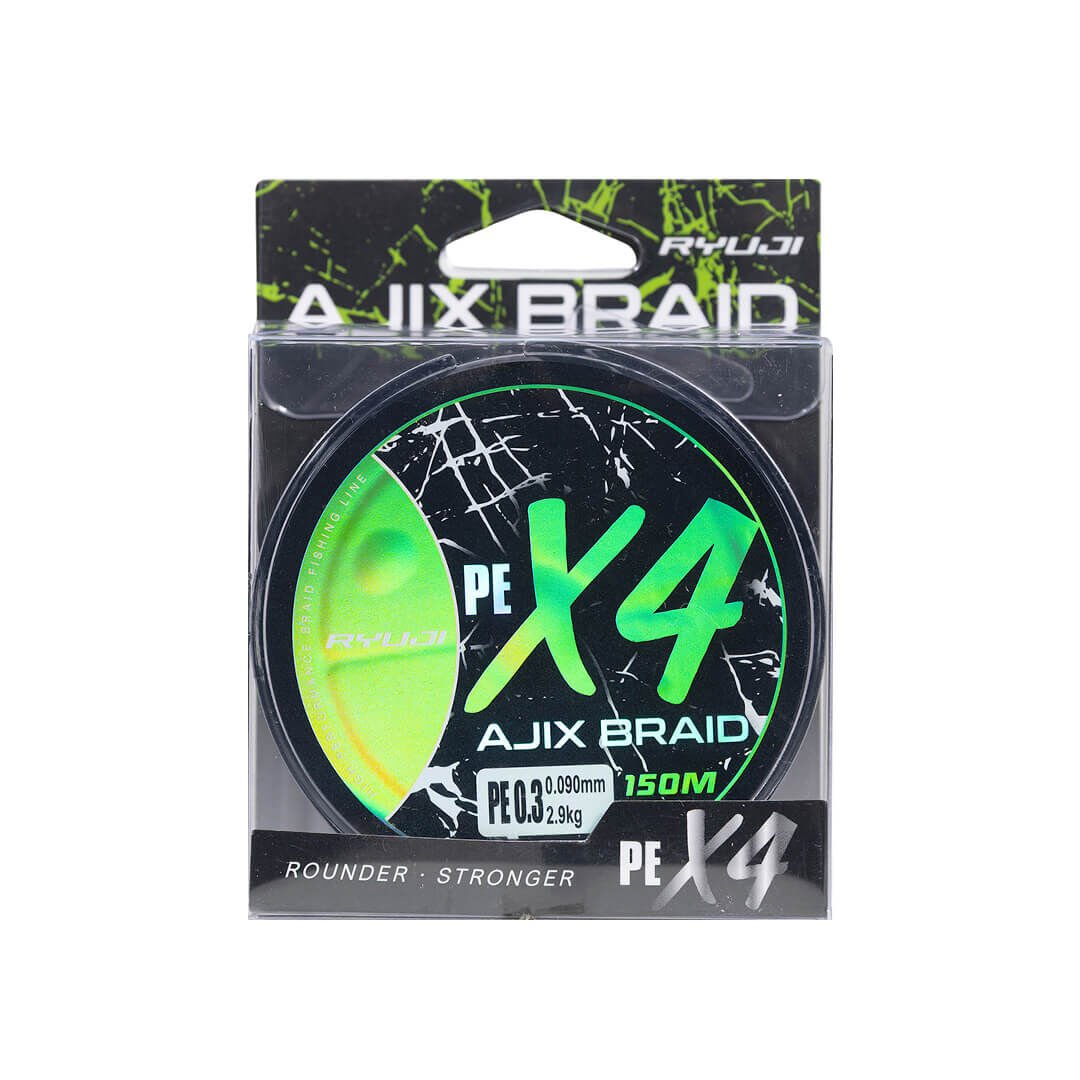 Ryuji Ajix Braid 4x 150 Mt İp Misina - Hızlı Kargo