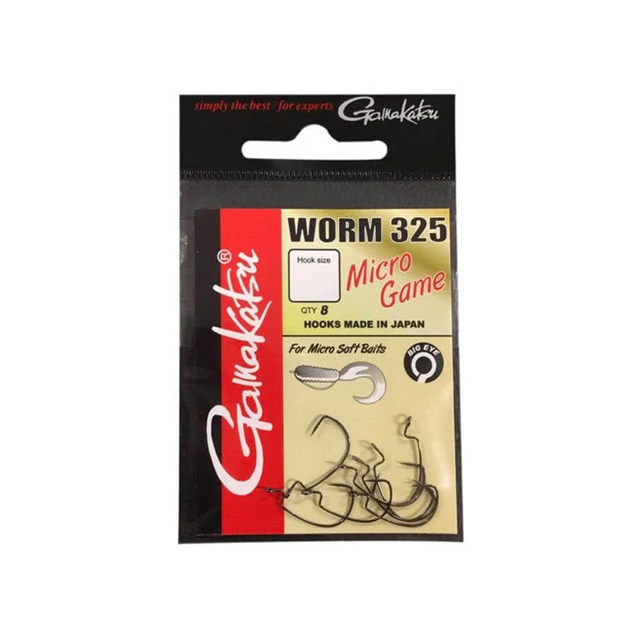 GAMAKATSU Worm 325 Micro Game Off Set Olta İğnesi