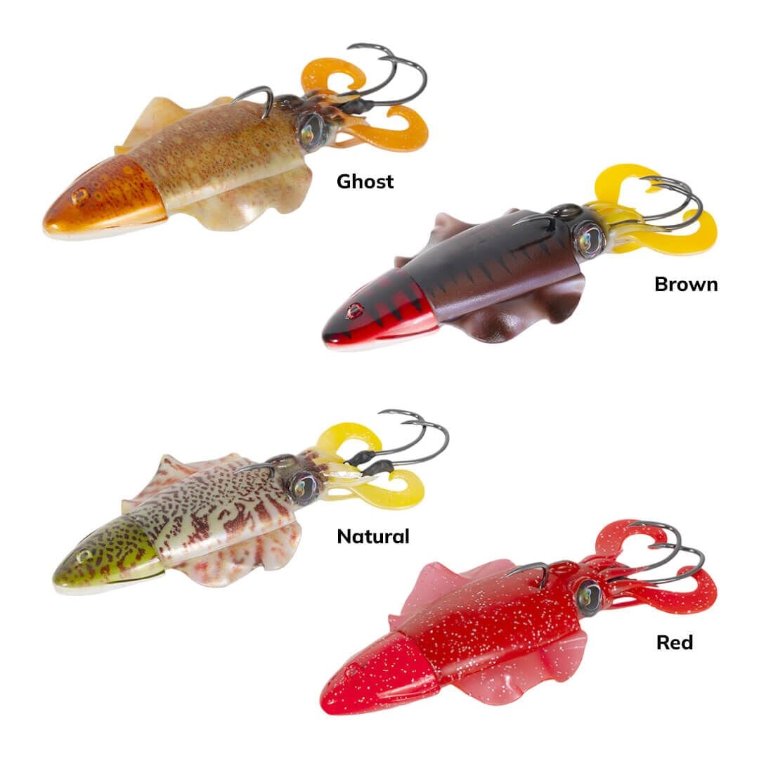 Seabor Cuttle Fish 12 Cm 80 Gr Silikon Yem